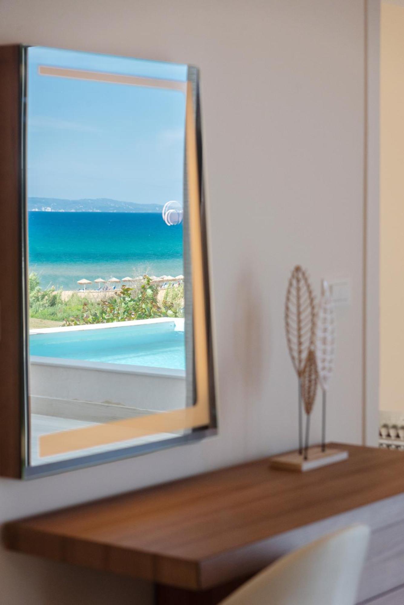 Villa Vasillis-Heated Swimming Pool With Infinity View Vitalades Luaran gambar