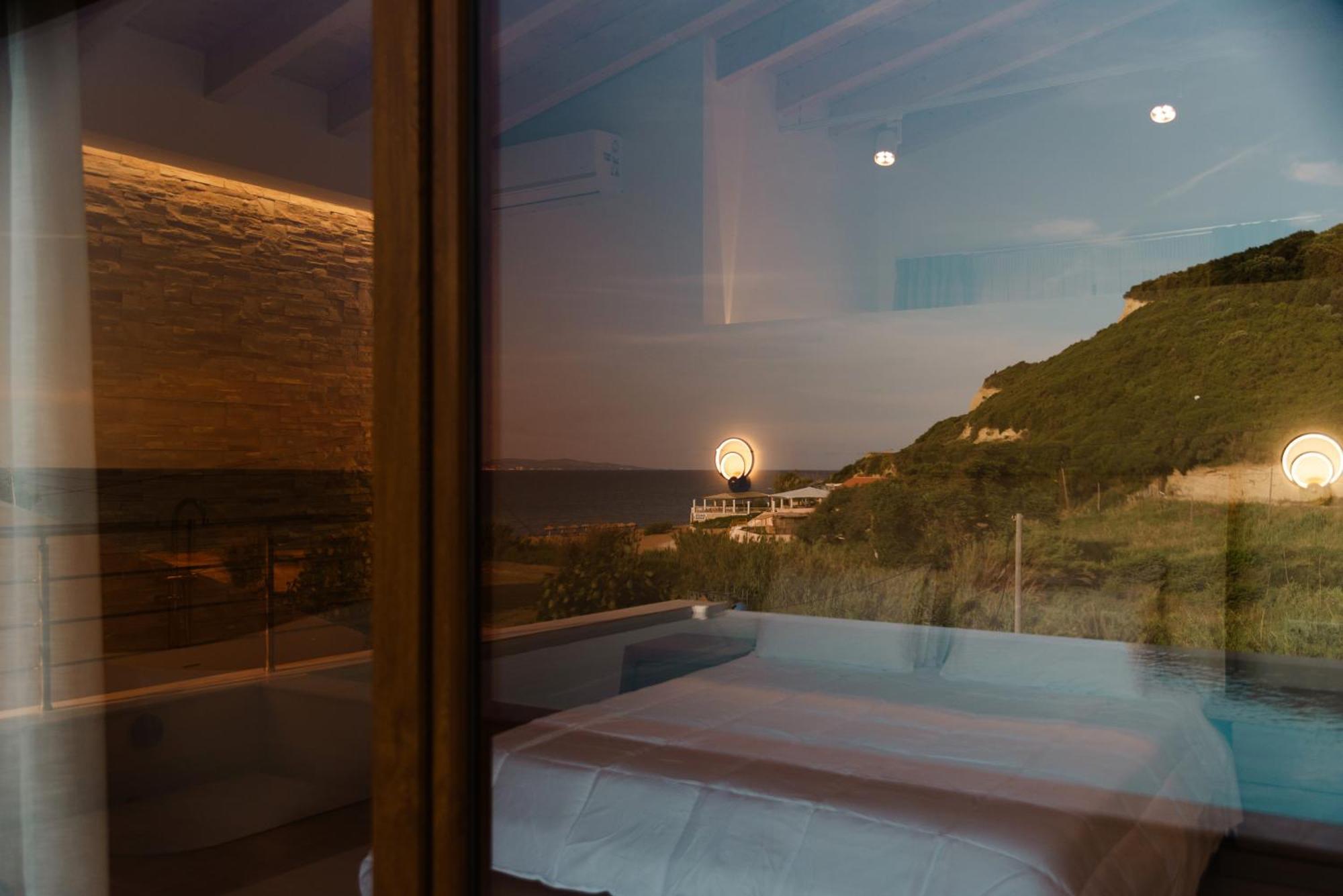 Villa Vasillis-Heated Swimming Pool With Infinity View Vitalades Luaran gambar