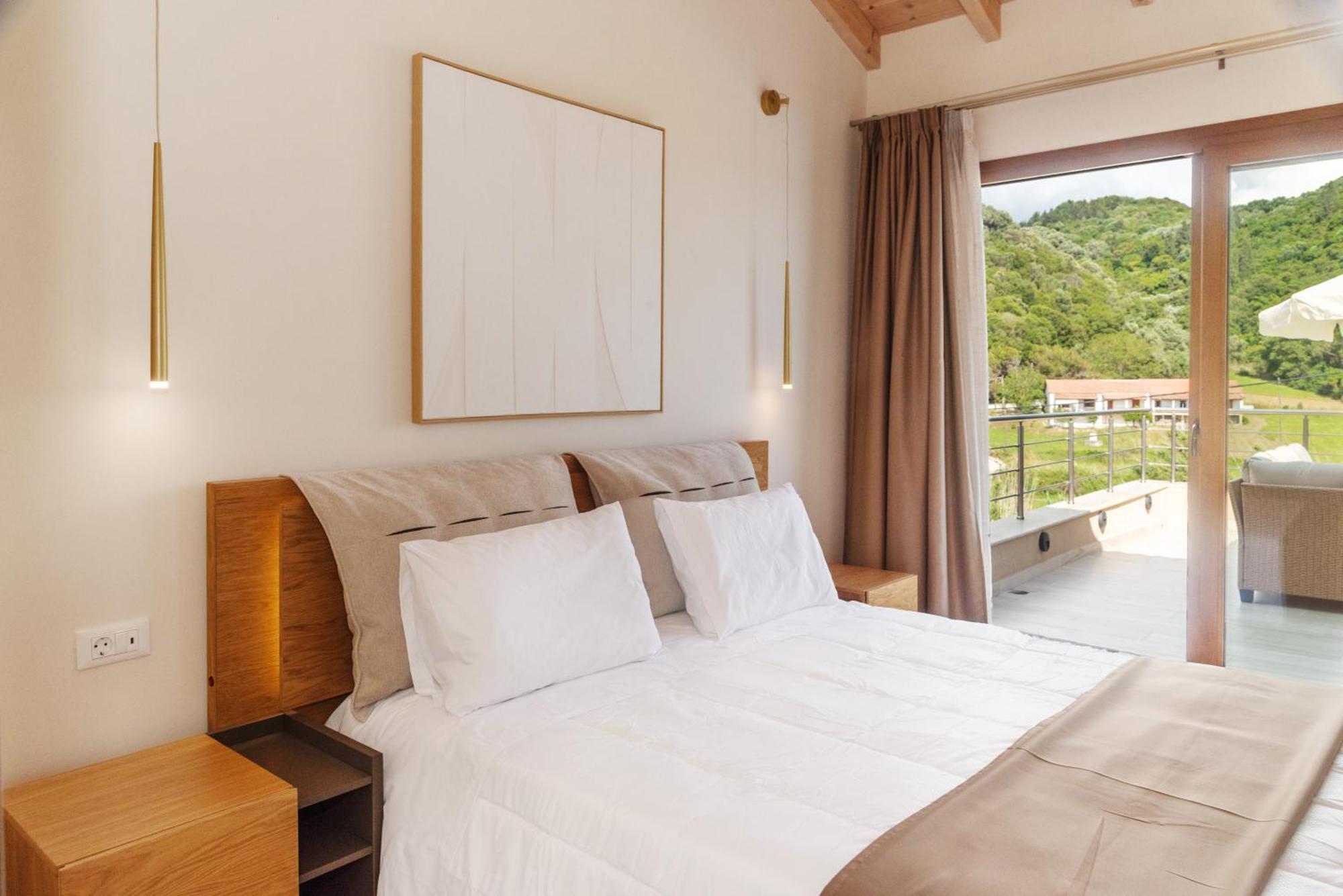 Villa Vasillis-Heated Swimming Pool With Infinity View Vitalades Luaran gambar