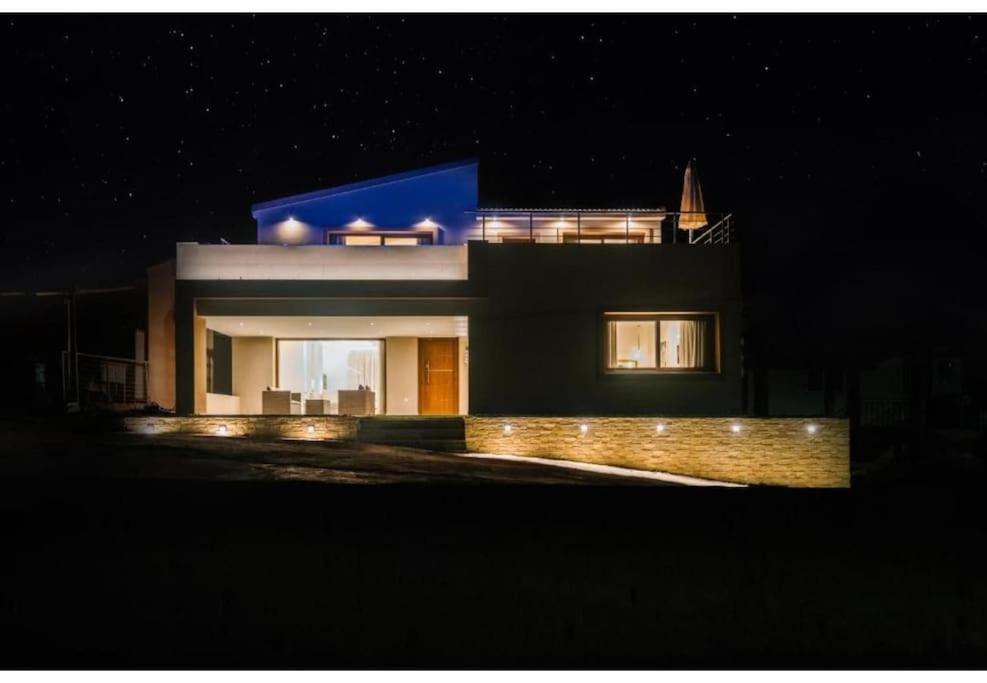 Villa Vasillis-Heated Swimming Pool With Infinity View Vitalades Luaran gambar